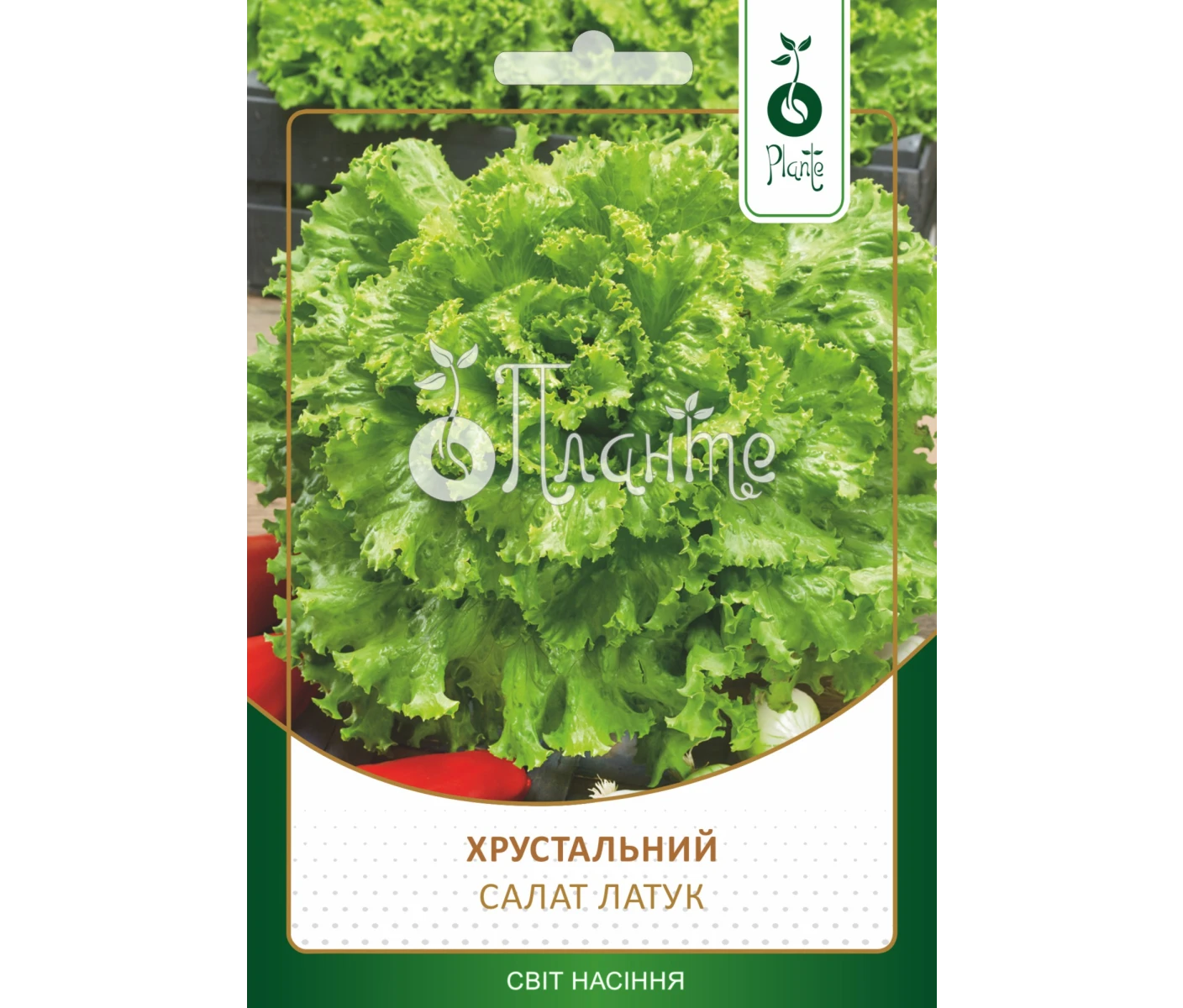 Салат латук Хрустальний 10г