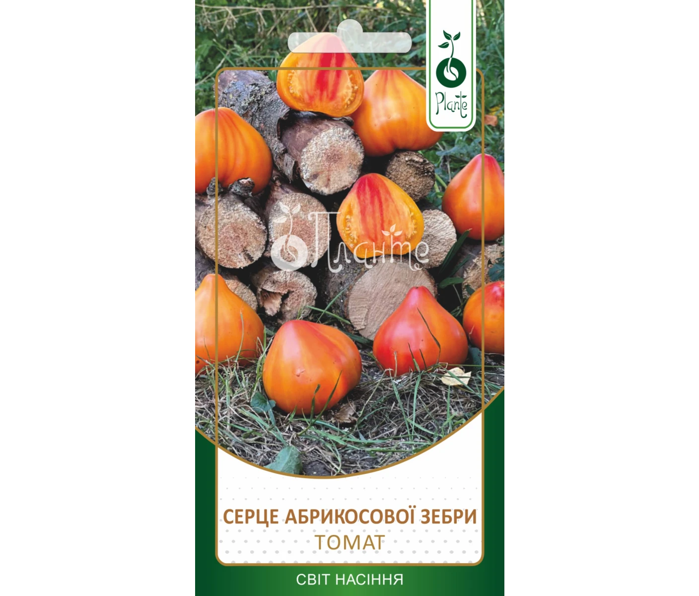 Томат Серце Абрикосової Зебри 0,05г_1